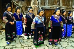 Indigenous people in Guizhou, China. Indigenous people in Guizhou, China.